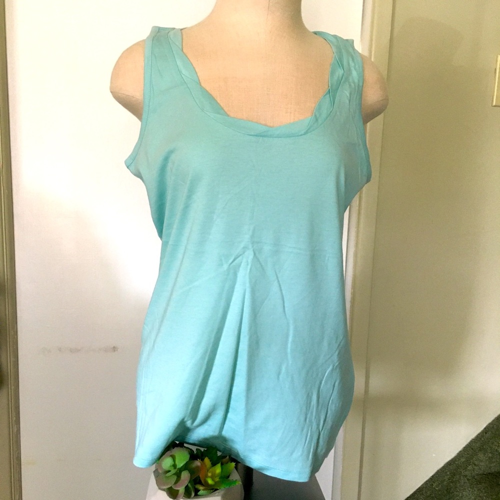 NWT Mint Green Talbots Tank Top - Size M
